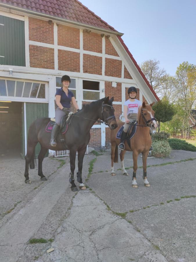 Urlaub Holthusen Apartment Brake  Bagian luar foto