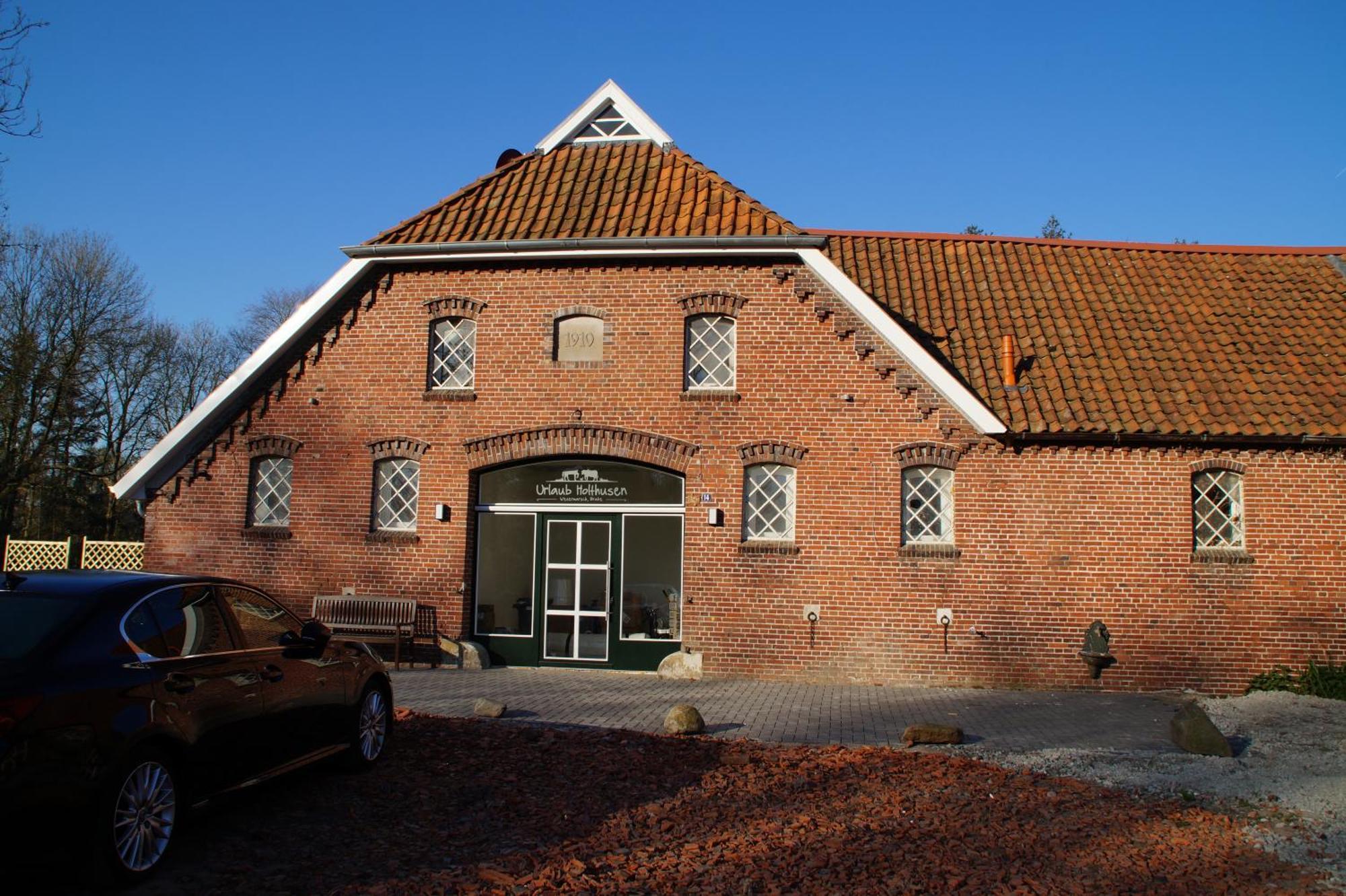 Urlaub Holthusen Apartment Brake  Bagian luar foto